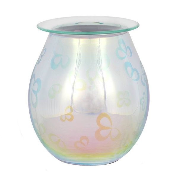 Colourful Flower Light Up Electric Wax Warmer/Oil Burner