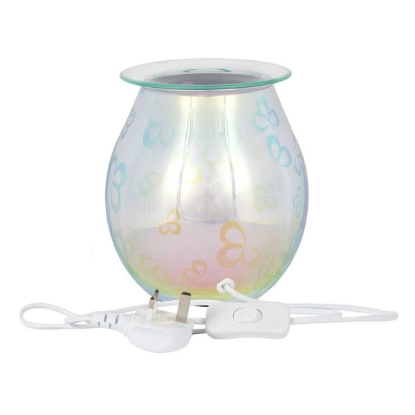 Colourful Flower Light Up Electric Wax Warmer/Oil Burner