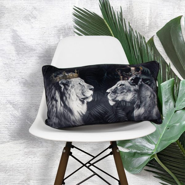 Lion King and Queen Cushion