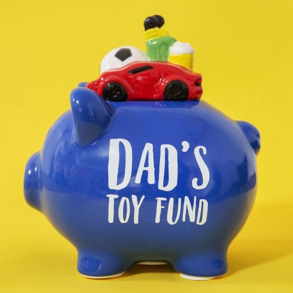 Dad Money Box Gift - Dad's Toy Fund