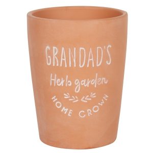 Grandad Plant Pot - Grandad's Herb Garden