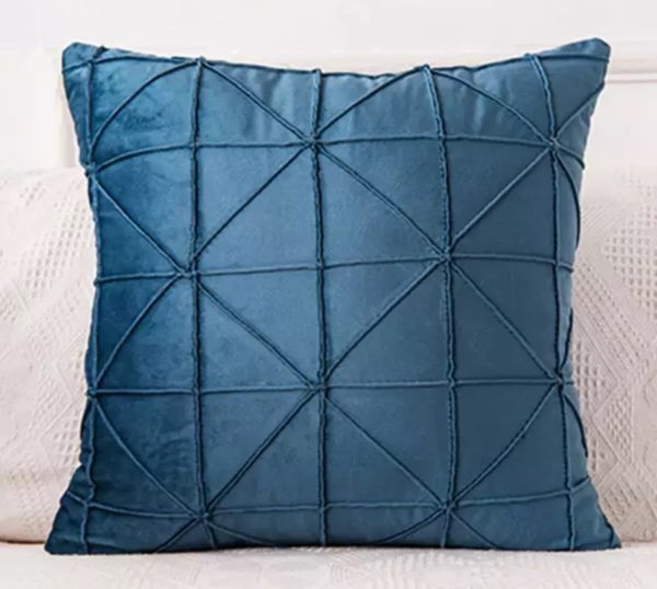 Shades of Blue Velvet Cushion Covers