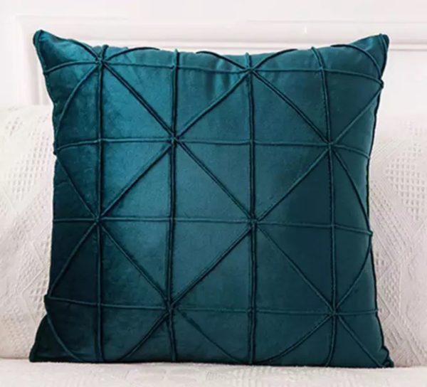 Shades of Blue Velvet Cushion Covers