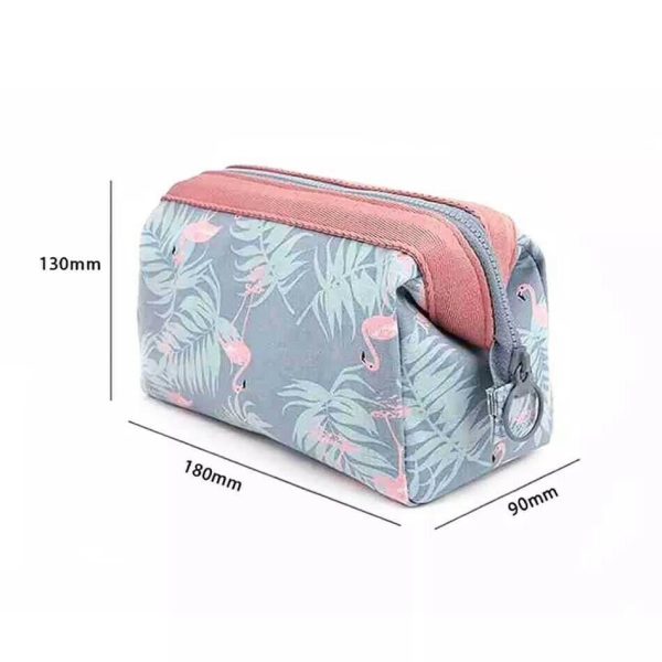 Flamingo Cosmetic Make Up/ Wash Travel Bag