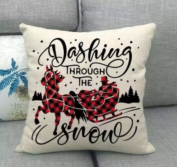 Christmas Song Festive Cushion Covers