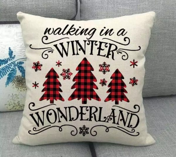 Christmas Song Festive Cushion Covers