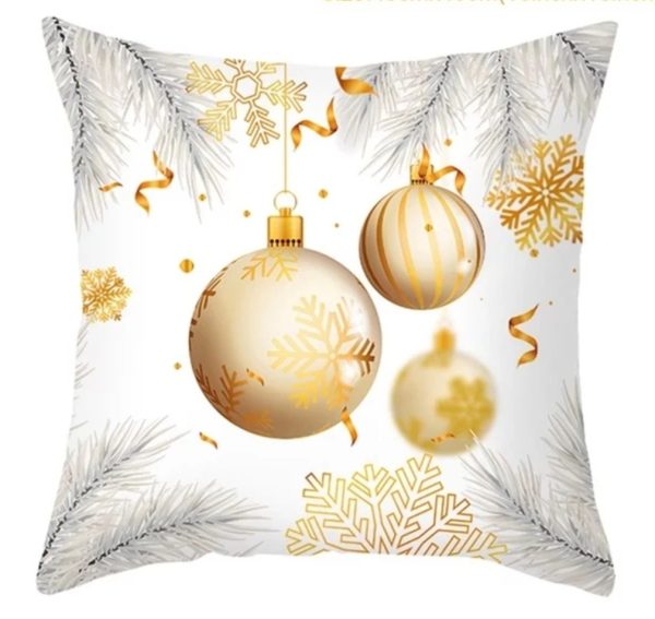 Christmas White Cushion Covers