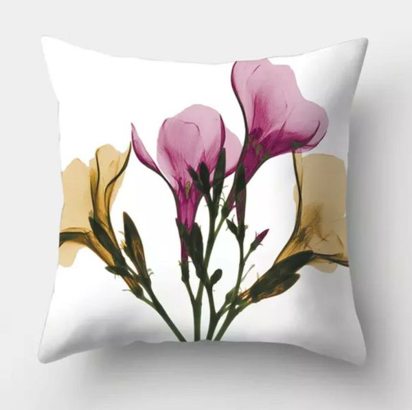 Summer Watercolour Flowers Cushion Covers