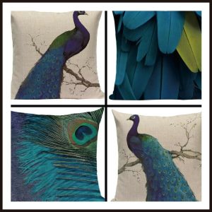 Peacock Cushion Covers