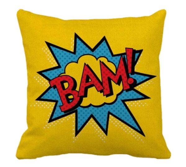 Comic Book Cushion Covers Set B