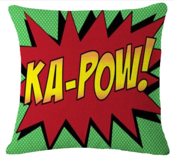 Comic Book Cushion Covers Set B