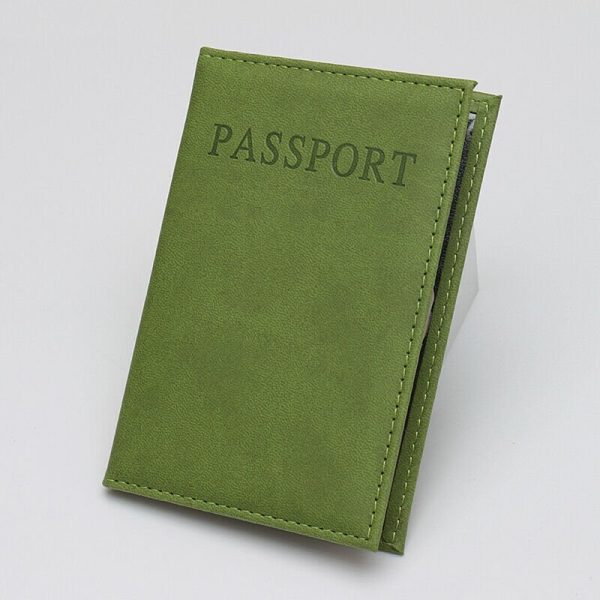 Green Passport Cover