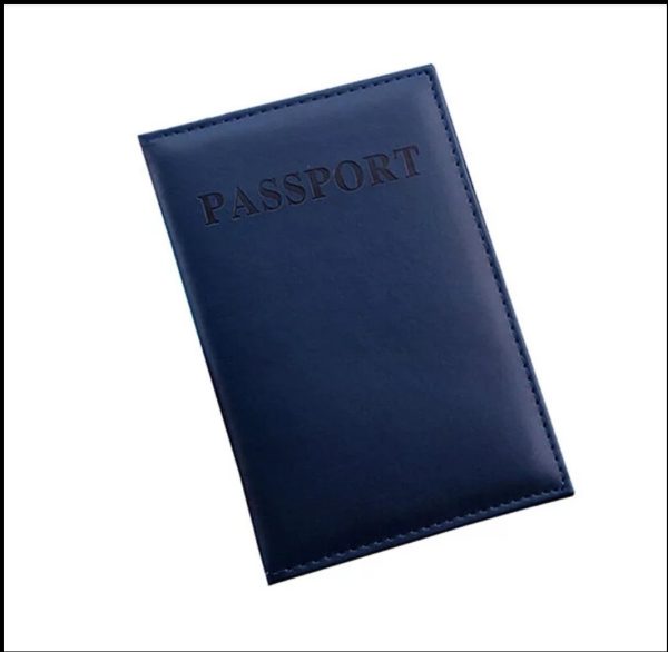 Blue Passport Cover