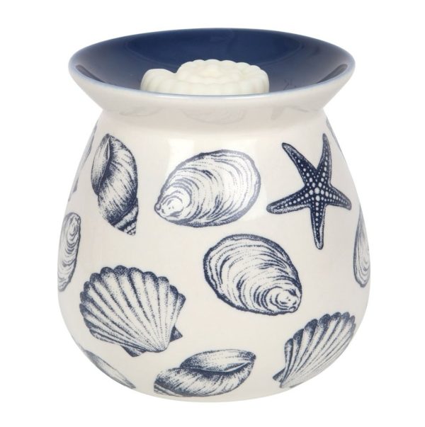 Seashells Wax Warmer/ Oil Burner Gift Set