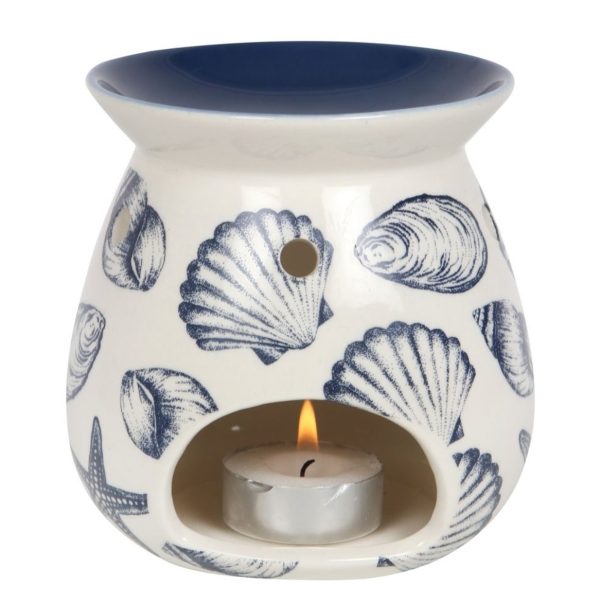 Seashells Wax Warmer/ Oil Burner Gift Set