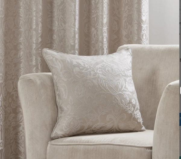 Luxury Jacquard Cushion Covers - Cream